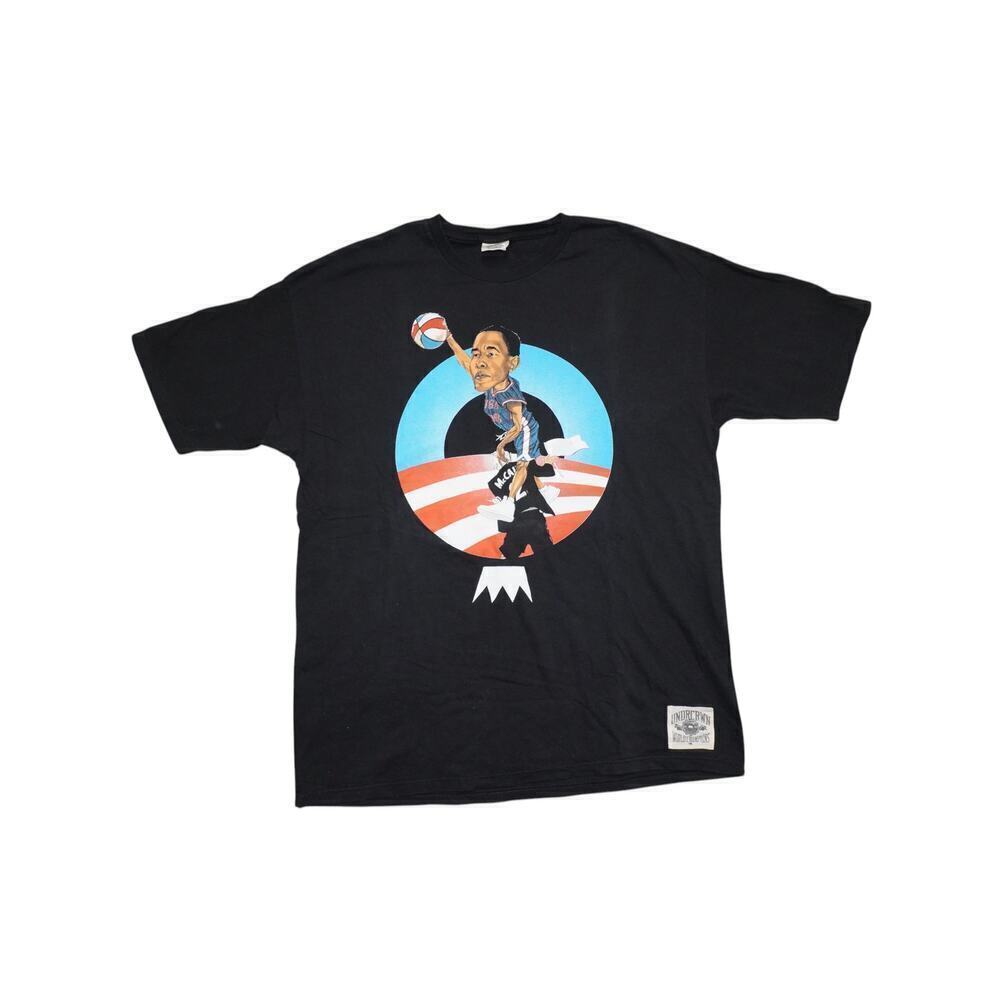 Vintage Undrcrwn Obama Dunk Political Graphic Tee – Size XL | “We Believe”